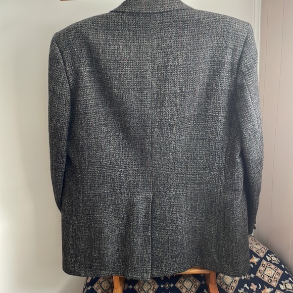 Harris Tweed aprox size 46L-48R sports jacket by Moores - Picture 6 of 12